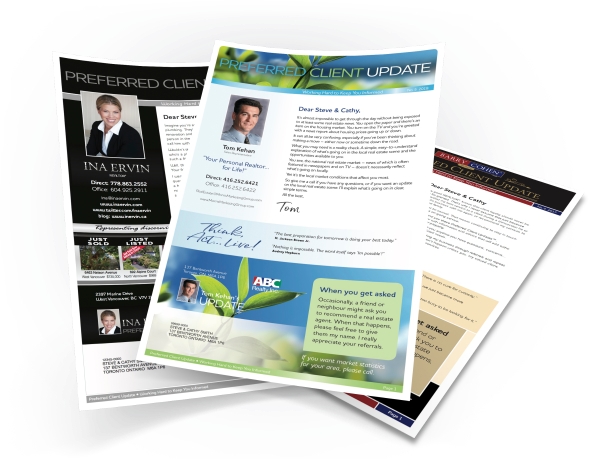 Example of Direct Mail Newsletter Materials
