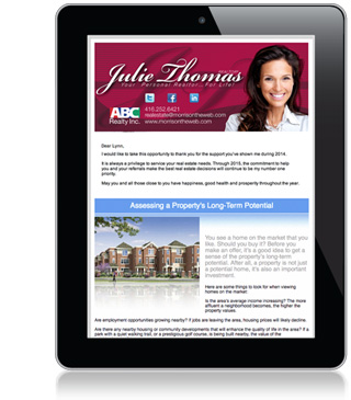 Real Estate Direct Mail Newsletter drive success