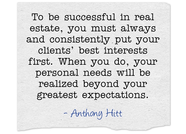 Successful Real Estate Agent Quote