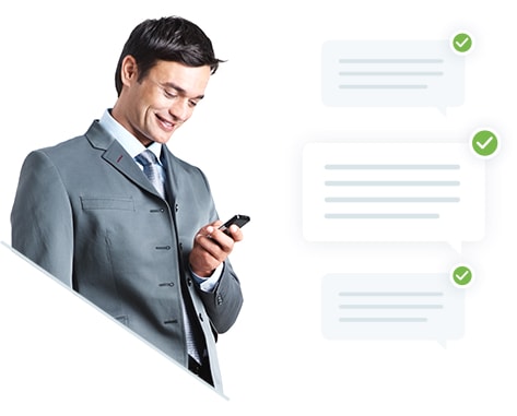Real Estate Agent Utilizing Text Message Marketing Campaigns